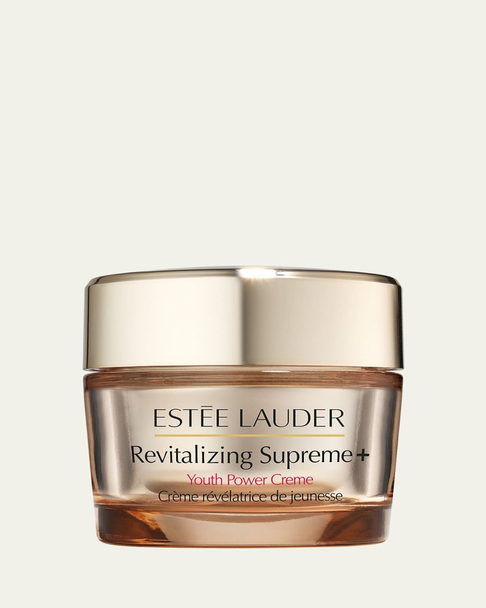 Revitalizing Supreme Plus Youth Power Cream Moisturizer with Hyaluronic Acid and Peptides